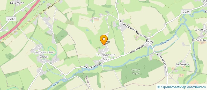 localisation de l'entreprise IDED  VAL D'ARRY