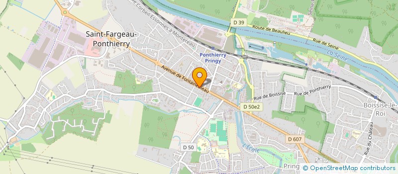 localisation de l'entreprise IDEE à SAINT-FARGEAU-PONTHIERRY
