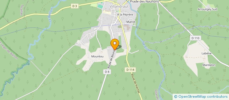 localisation de l'entreprise IDEE AL AMENAGEMENT à LANGON