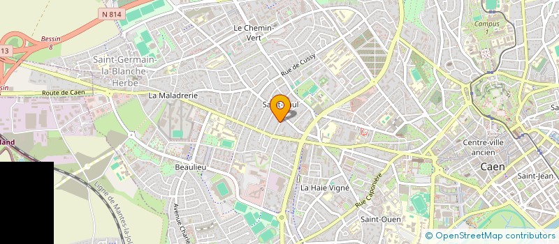 localisation de l'entreprise IDEE CLAIRE à CAEN