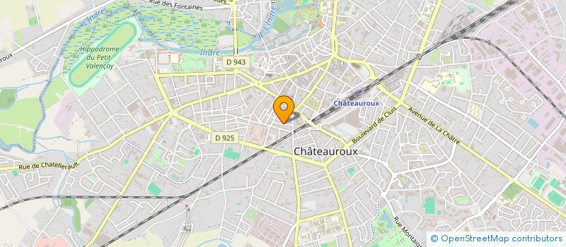 localisation de l'entreprise IDEE-COIFF à CHATEAUROUX