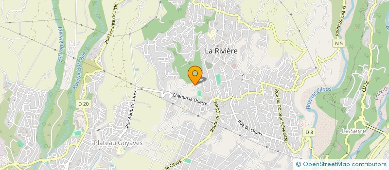 localisation de l'entreprise IDEE COIFF  SAINT-LOUIS