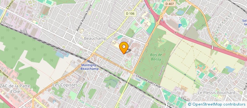 localisation de l'entreprise IDEE-COMMUNE à TAVERNY