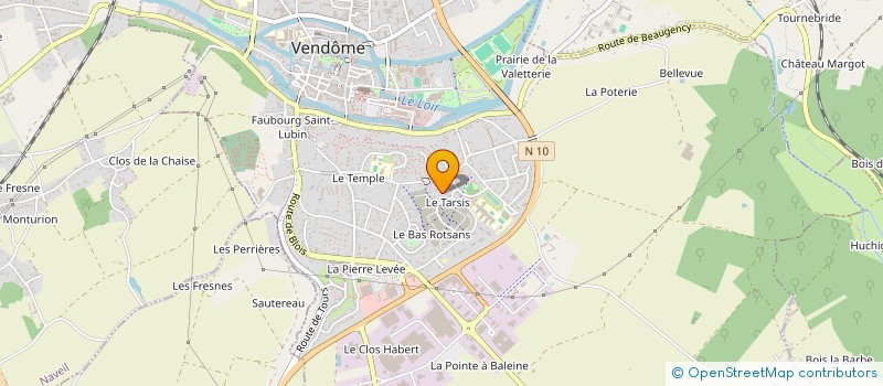 localisation de l'entreprise IDEE CONSTRUCTION 41 à VENDOME