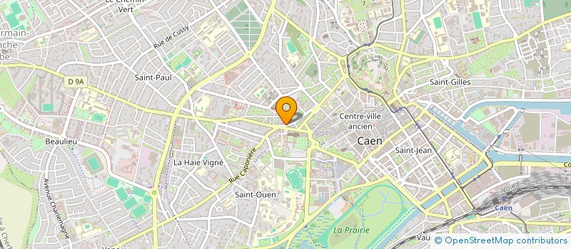 localisation de l'entreprise IDEE CORPS à CAEN
