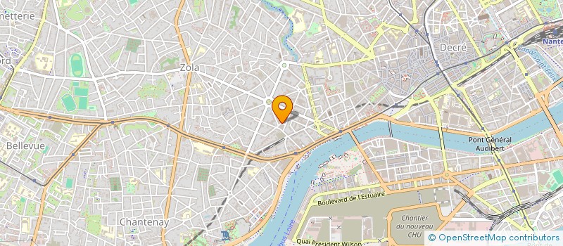 localisation de l'entreprise IDEE D'IMAGE à NANTES
