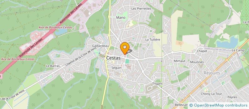 localisation de l'entreprise IDEE DE FETE CESTADAISE  CESTAS