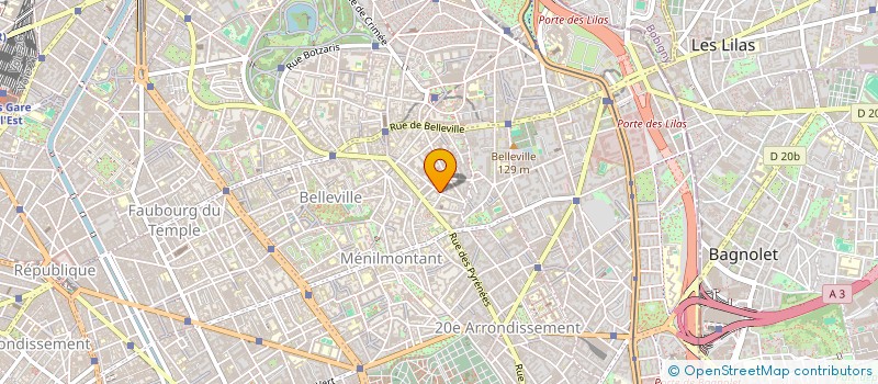 localisation de l'entreprise IDEE DU MONDE  PARIS