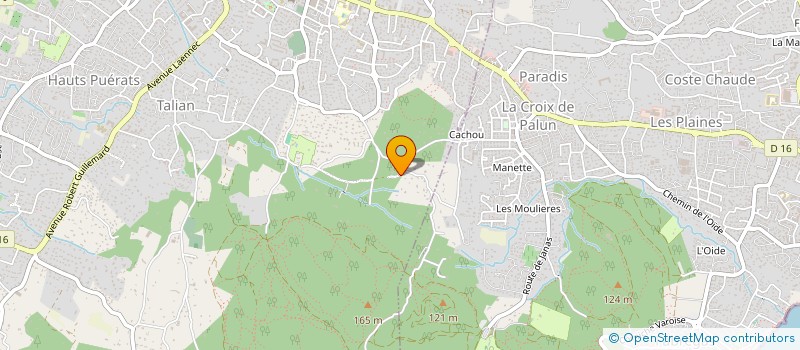 localisation de l'entreprise IDEE EAUX à SIX-FOURS-LES-PLAGES
