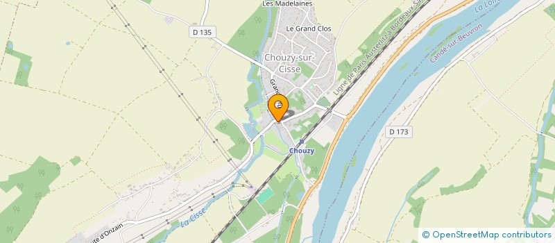 localisation de l'entreprise IDEE EN + CREATIVITE AU BOUT DES DOIGTS à VALLOIRE-SUR-CISSE