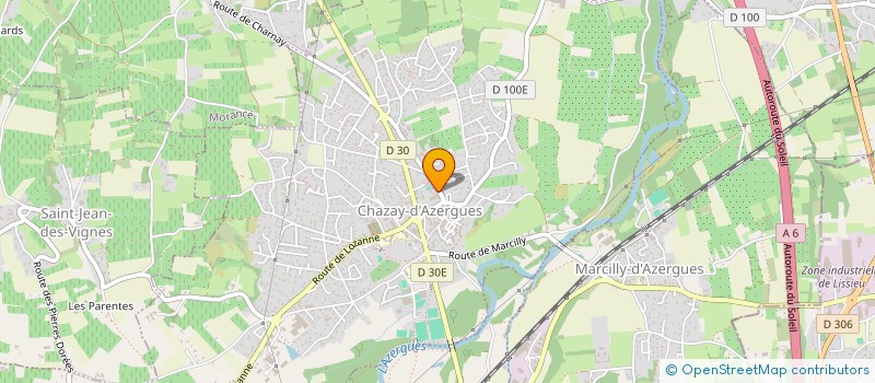 localisation de l'entreprise IDEE ENTETE à CHAZAY-D'AZERGUES