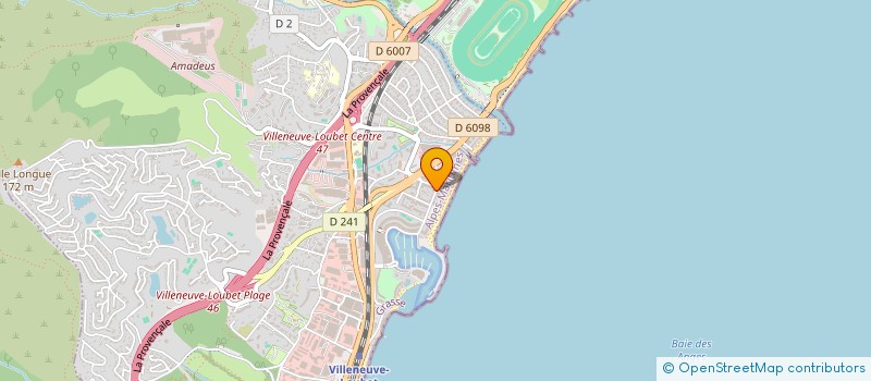 localisation de l'entreprise IDEE FIXE à VILLENEUVE-LOUBET