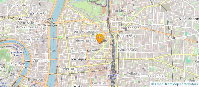 localisation de l'entreprise IDEE FORCE à LYON