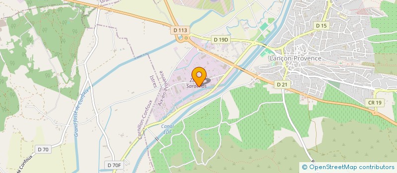 localisation de l'entreprise IDEE GAZON à LANCON-PROVENCE
