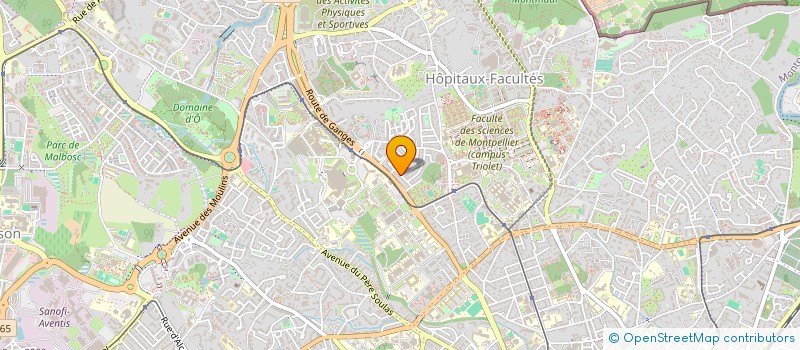 localisation de l'entreprise IDEE-INNOVATION  SAINT-GELY-DU-FESC