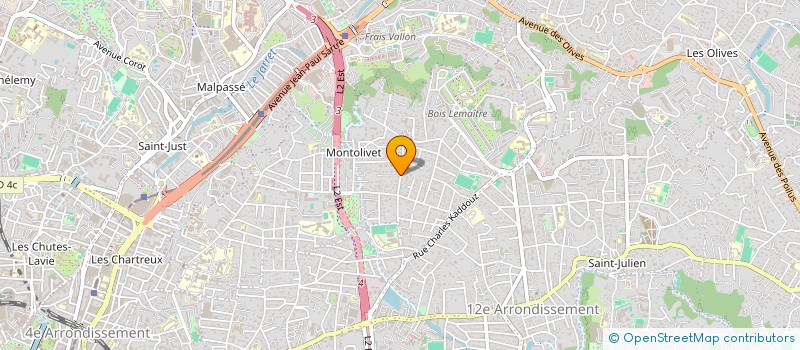 localisation de l'entreprise IDEE INTERV DEPAN EXPRESS & ENTRETIEN  MARSEILLE