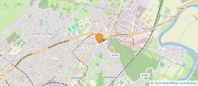 localisation de l'entreprise IDEE LOGIS à BESANCON