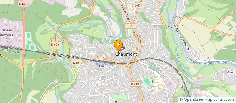 localisation de l'entreprise IDEE.M... à CHAUMONT