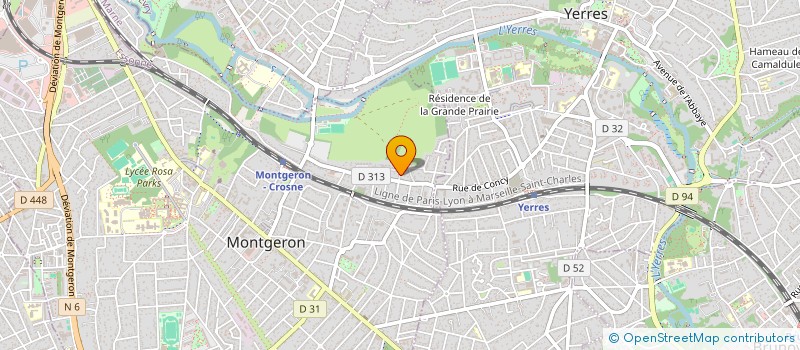 localisation de l'entreprise IDEE MENUISERIE à MONTGERON
