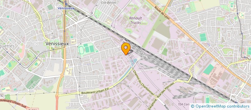 localisation de l'entreprise IDEE MENUISERIE  TIGNIEU-JAMEYZIEU