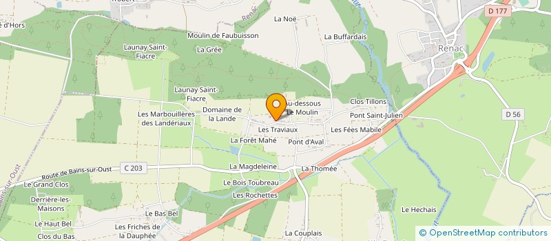 localisation de l'entreprise IDEE NATURE SERVICES à SAINTE-MARIE