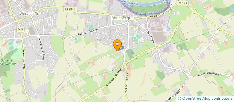 localisation de l'entreprise IDEE NEUVE AUTOMOBILES à BOUSBECQUE