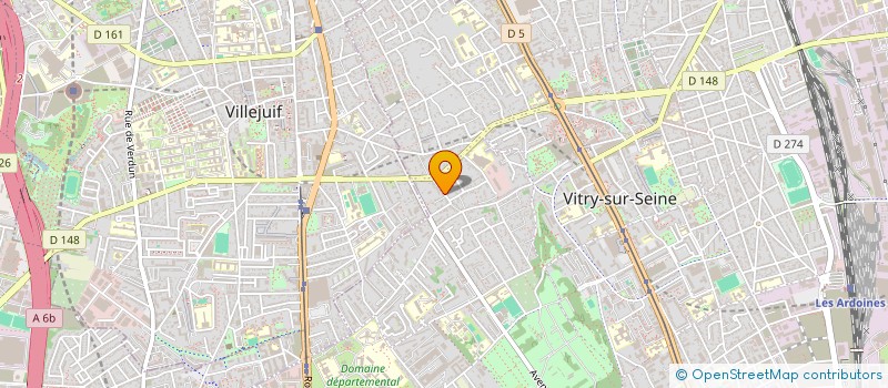 localisation de l'entreprise IDEE PHARE à VITRY-SUR-SEINE