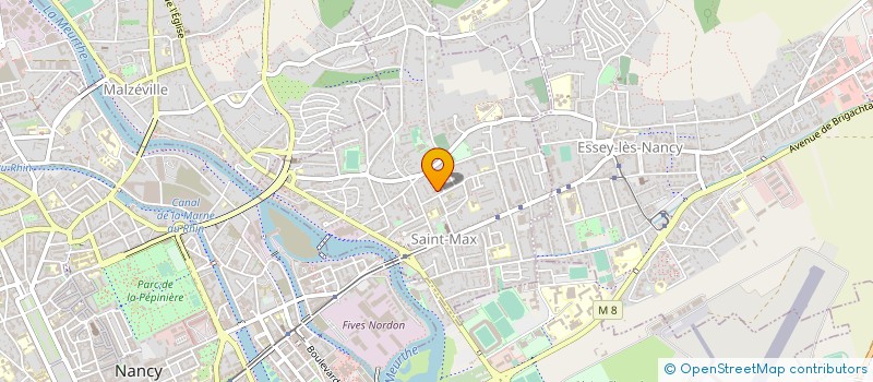 localisation de l'entreprise IDEE TOITURE LORRAINE à SAINT-MAX