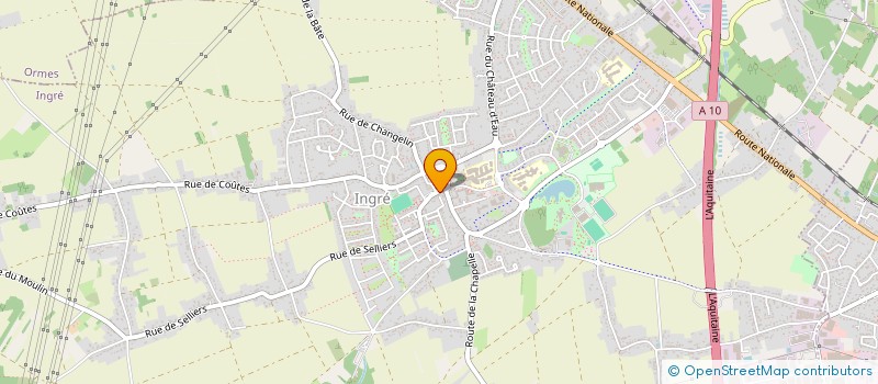 localisation de l'entreprise IDEE TRAVAUX FRANCE à INGRE