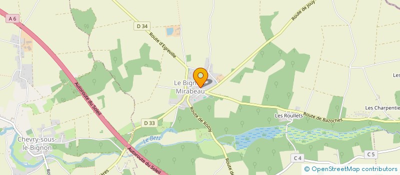 localisation de l'entreprise IDEEJARDIN à LE BIGNON-MIRABEAU