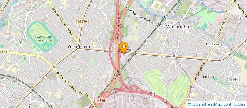 localisation de l'entreprise IDEEL à WASQUEHAL
