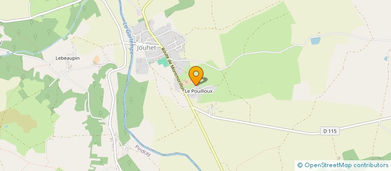 localisation de l'entreprise IDEELLES FAMILLES  JOUHET