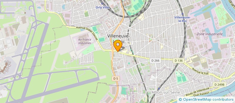 localisation de l'entreprise IDEERAMA (GCE AFFAIRES) TOUT POUR MAISON à VILLENEUVE-LE-ROI