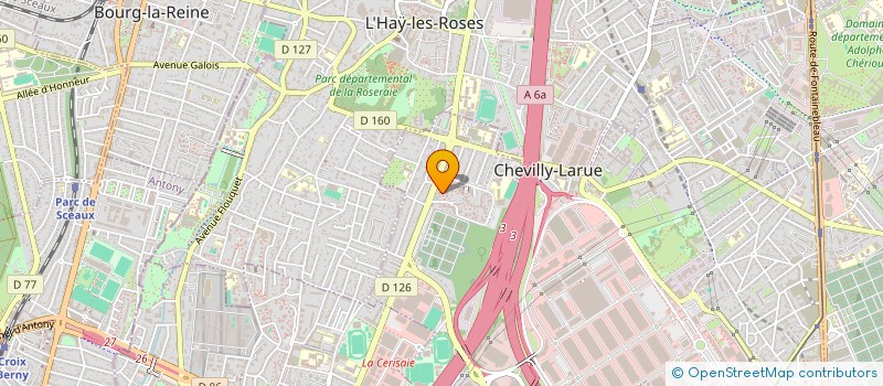 localisation de l'entreprise IDEES à CHEVILLY-LARUE
