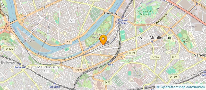 localisation de l'entreprise IDEES A LA CARTE à ISSY-LES-MOULINEAUX