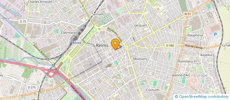 localisation de l'entreprise IDEES AILLEURS à REIMS
