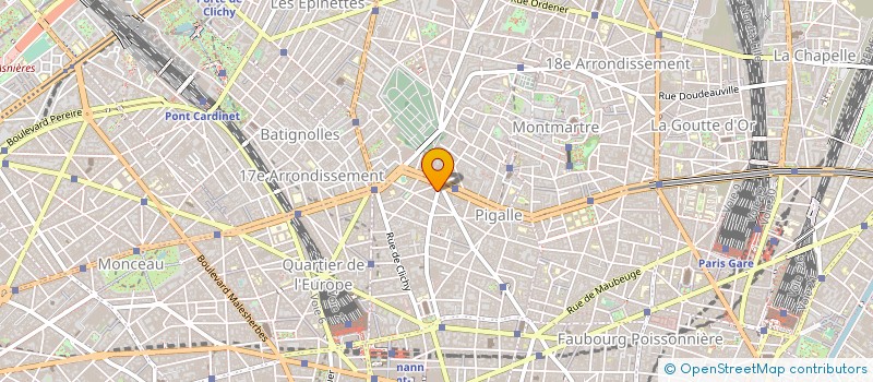 localisation de l'entreprise IDEES BLANCHE à PARIS