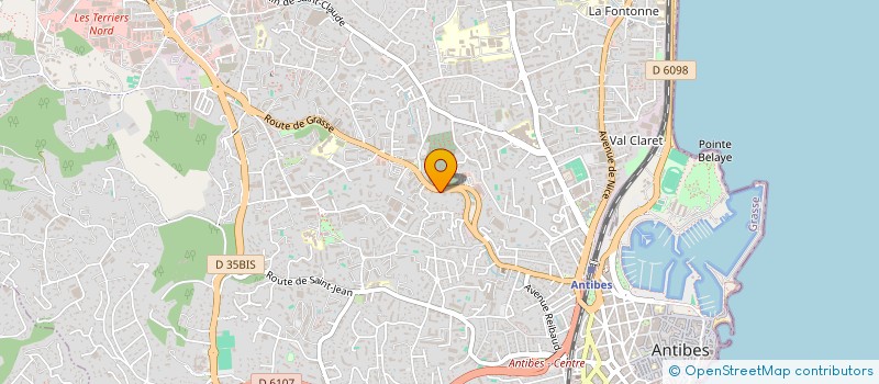 localisation de l'entreprise IDEES CARRELAGE IV  ANTIBES