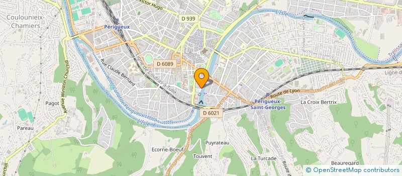 localisation de l'entreprise IDEES CHAUFFAGE à PERIGUEUX
