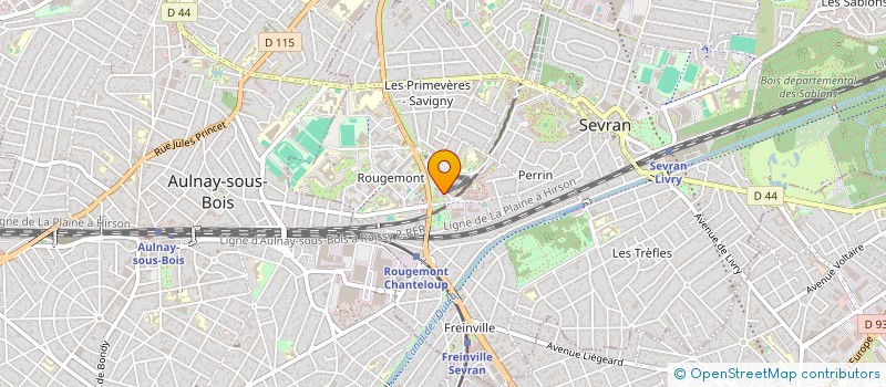 localisation de l'entreprise IDEES CONCEPT à SEVRAN
