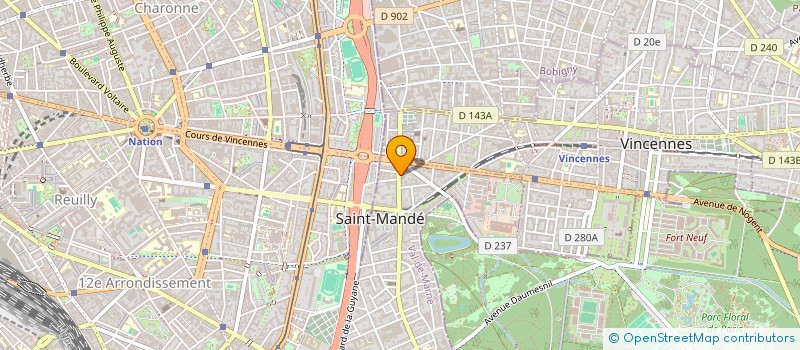 localisation de l'entreprise IDEES CONSEIL à SAINT-MANDE