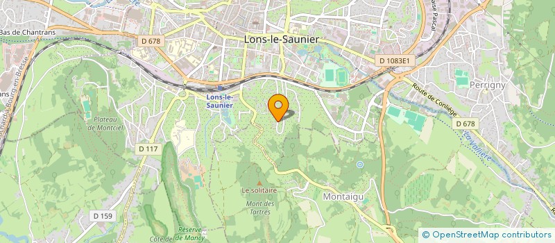 localisation de l'entreprise IDEES-CONSEILS à LONS-LE-SAUNIER
