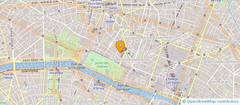 localisation de l'entreprise IDEES CREATIVES PRODUITS à PARIS