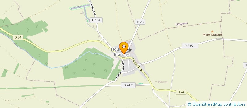 localisation de l'entreprise IDEES D'ARCHI à HOUVILLE LA BRANCHE