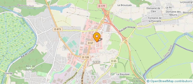 localisation de l'entreprise IDEES DESIGN à REDON