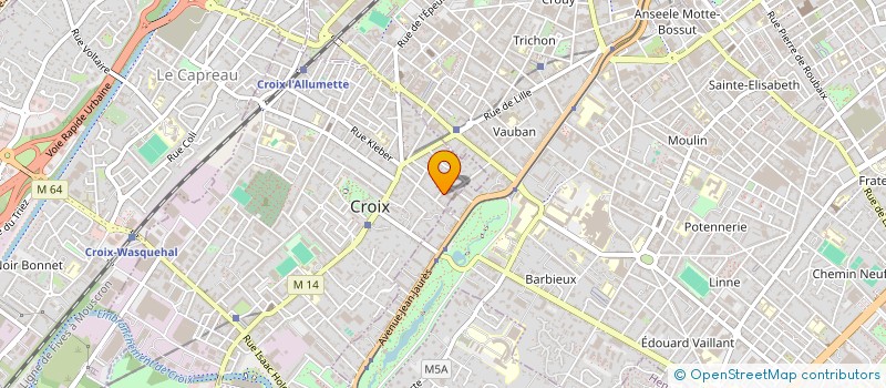 localisation de l'entreprise IDEES ET MACONNERIE  CROIX