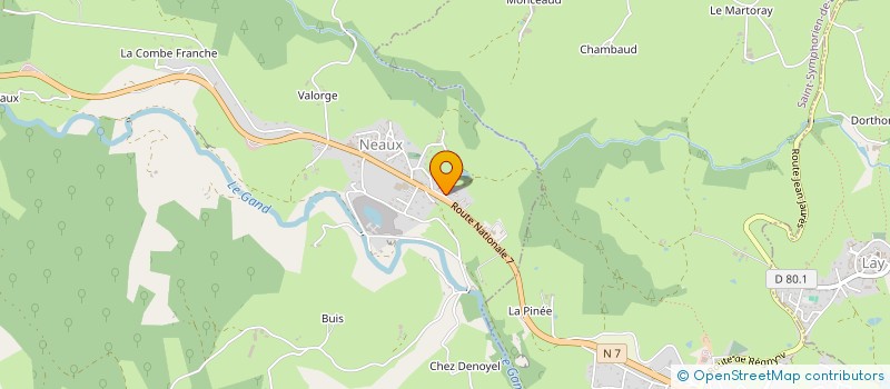 localisation de l'entreprise IDEES MATERIAUX  NEAUX