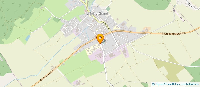localisation de l'entreprise IDEES MEUBLES à LIFFOL-LE-GRAND