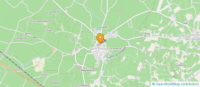 localisation de l'entreprise IDEES NOUVELLES à SAINT-EMILION