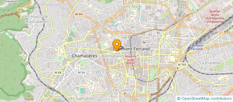 localisation de l'entreprise IDEES NOUVELLES à CLERMONT-FERRAND
